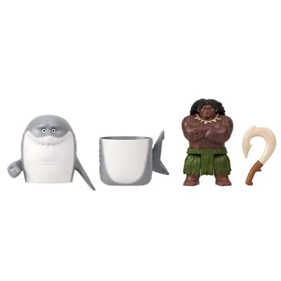 Disney's Moana Shapeshifting Maui Doll with Shark Outfit