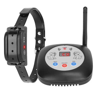 DirectDeals 328FT Electric Wireless Dog Fence System With GPS Location Monitor Collar Receiver