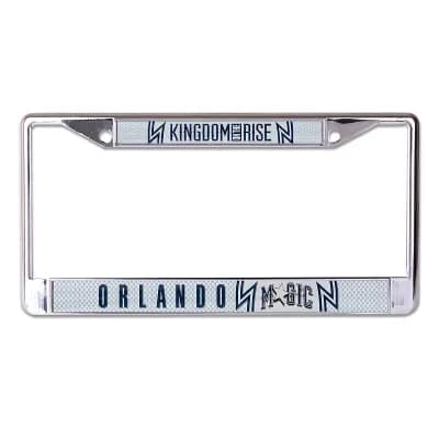 WinCraft Orlando Magic Laser Cut Metal License Plate Frame