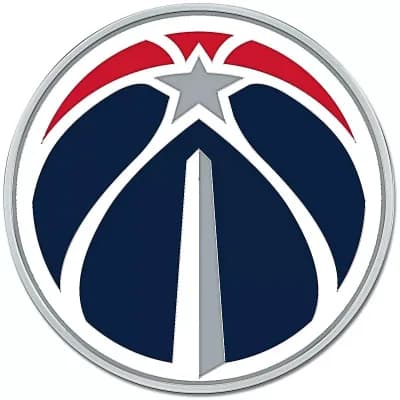 WinCraft Washington Wizards Colored Chrome Auto Emblem