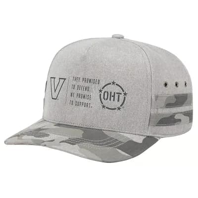 Unisex Colosseum Gray Vanderbilt Commodores OHT Squad Podium Adjustable Hat
