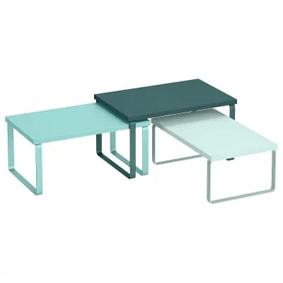 Space-Saving 3 pc Storage Rack Set for Kitchen, Bathroom, or Office