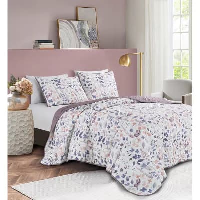ESCA Floral Quilt Set