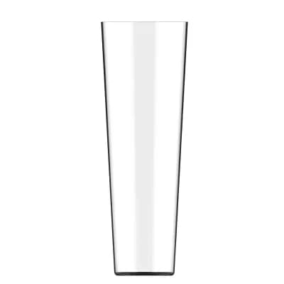 Clear Glass Conical Centerpiece Vase for Flowers or Branches