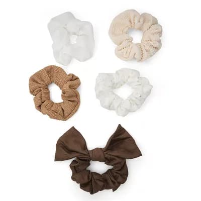 Emberly 5-Pack Assorted Scrunchies