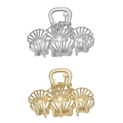 Emberly 2 pc Seashell Claw Clips