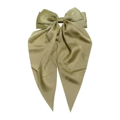 Emberly Satin Bow Barrette