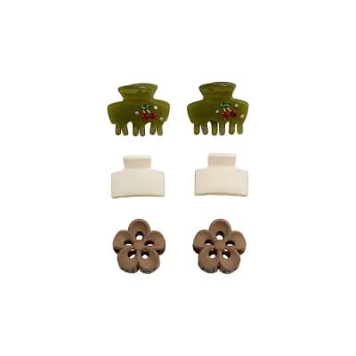 Emberly 6-Pack Mini Claw Clips