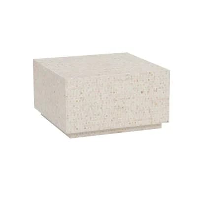 Linon Partia Capiz Square Coffee Table