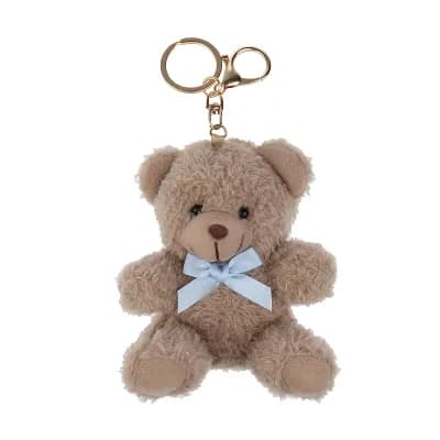 Elli by Capelli Plush Bear Charm Keychain