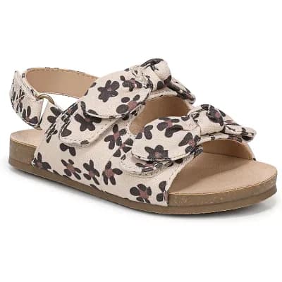 Blowfish Malibu Gal Pal 2-T Girls Canvas Strappy Sandals Floral Print