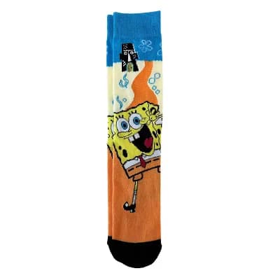 Men's SpongeBob SquarePants Crew Socks