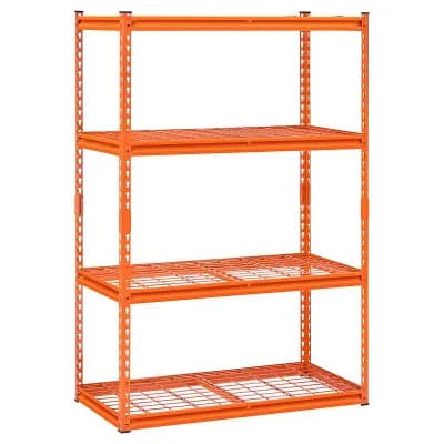 Heavy-Duty Steel Storage Rack for Garage, Workshop, Kitchen, or Utility Room