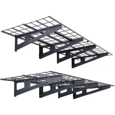 Heavy-Duty Steel Wall Rack for Hand Tools, Power Tools, and Accessories