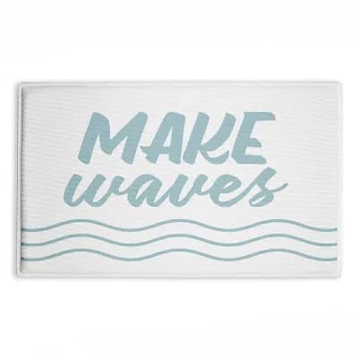 Stupell Home Decor Make Waves Decorative Bath Mat