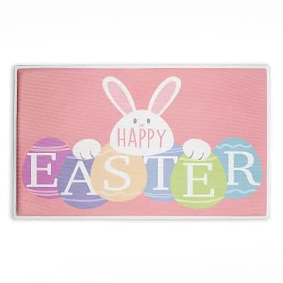 Stupell Home Decor Happy Easter Bath Mat