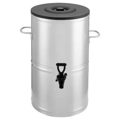 4-Gallon Iced Tea Dispenser with Drip-Free Spigot and Stainless Steel Handle