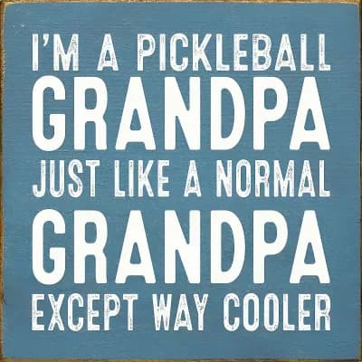 Grandpa Quote Wood Sign 7 x 7 Square Wall Hanging or Tabletop Decor