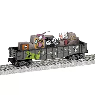 Disney's Nightmare Before Christmas Lock, Shock & Barrel O Gauge Chasing Gondola Train Car