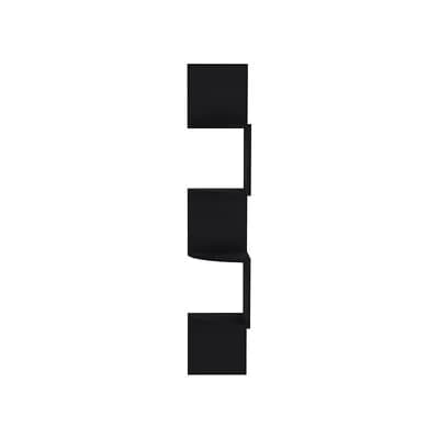 Roy Corner Floating Shelf, Modern 4 tier Display