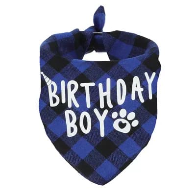 Dog Birthday Bandana, Cute Birthday Bandana for Small Medium Large Dogs, Dog Bandanas for Party