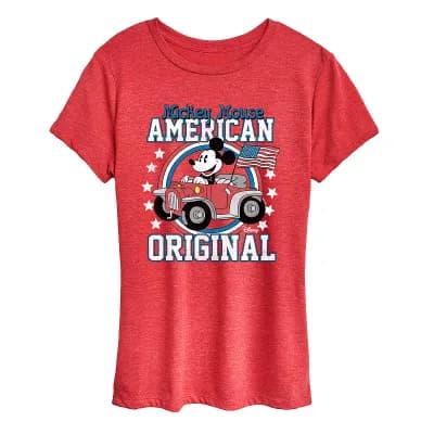 Women's Disney's Mickey Mouse American Original Graphic Tee