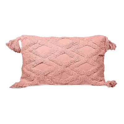 Cotton Macrame Decorative Throw Pillows