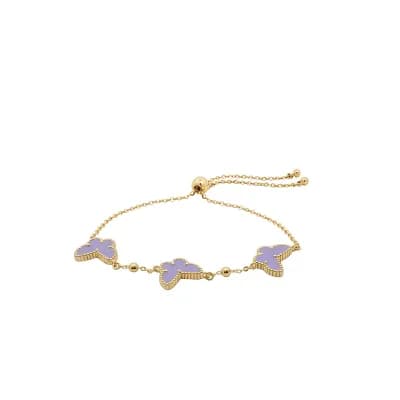 PRIMROSE Adjustable Butterfly Beaded Bracelet