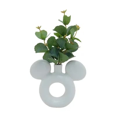 The Big One® Disney's Mickey Mouse Ceramic Faux Botanical Vase