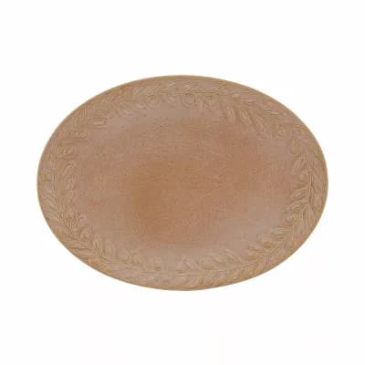 Mingle & Co. Laurel Oval Platter Serving Dish