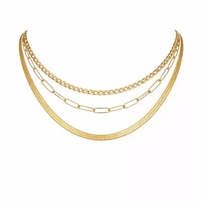 Stackable Chain Necklace Set