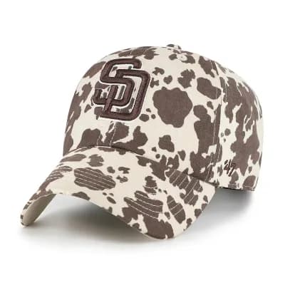 Women's '47 Natural San Diego Padres Bessie Clean Up Adjustable Hat