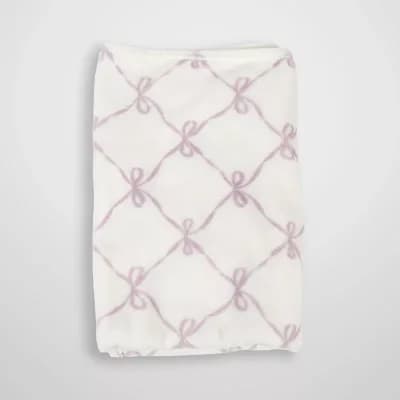 Bow Print Throw Blanket