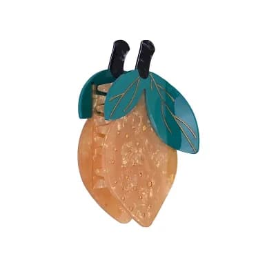 Emberly Lemon Claw Clip