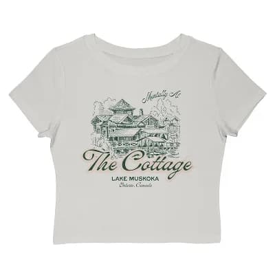 Juniors' Grayson Threads The Label Mentally At The Cottage Lake Muskoka Ontario Canada Graphic Baby Tee