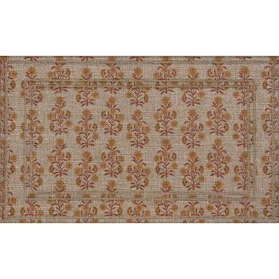 Apache Mills Rustic Dollop Floral Doormat