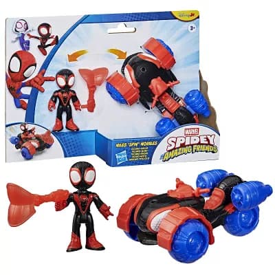 Disney's Miles “Spin” Morales Techno-Racer Vehicle With Figure