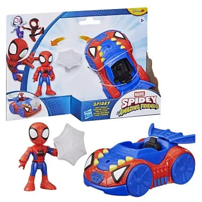 Disney's Spidey and His Amazing Friends Spidey Web Crawler Vehicle With Figure