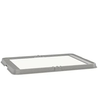 PawHut Pee Pad Holder, Foldable Dog Indoor Potty Tray, 34inch x 24.5inch