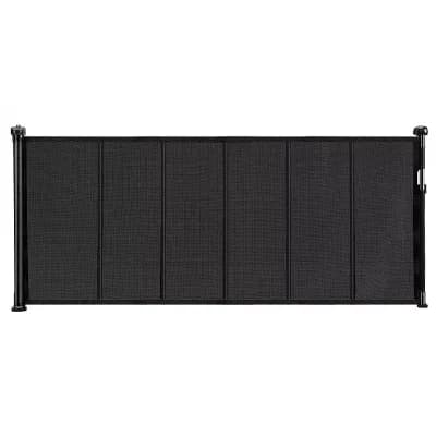 Retractable Mesh Pet Gate for Doorways and Hallways, One-Hand Open