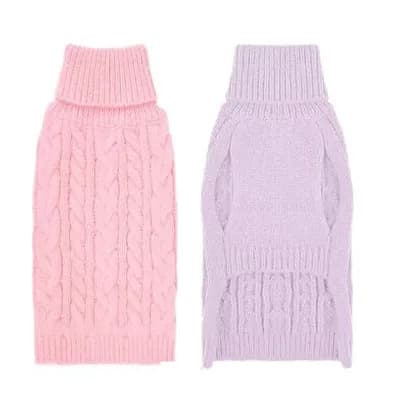 Winter Turtleneck Puppy Sweaters