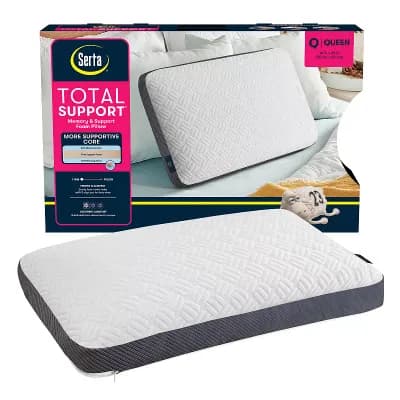 Serta® Total Support™ Memory & Support Foam Pillow