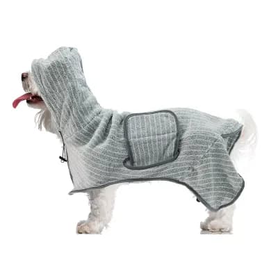 1 pc Dog Bathrobe Pet Towel Soft Fast-Drying for Cats and Dogs