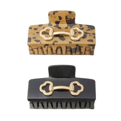 SO® 2-Pack Buckle Claw Clips