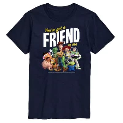 Big & Tall Disney / Pixar's Toy Story You've Got A Friend In Me Graphic Tee