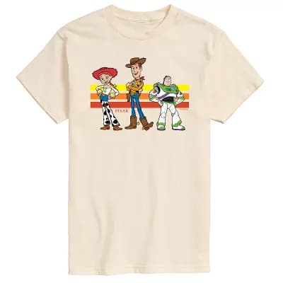 Men's Disney / Pixar's Toy Story Jessie, Woody, & Buzz Lightyear Graphic Tee