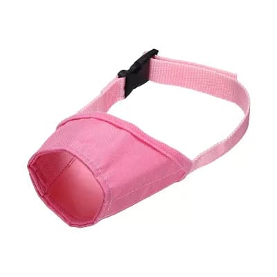Dog Mouth Cover Adjustable Breathable Protection Dog Muzzles 1 pc