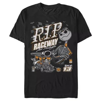 Men's Disney's Jack Skellington RIP Raceway Graphic Tee