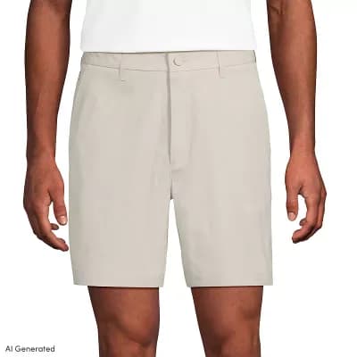 Men's Lands' End 7-Inch Performance Shorts