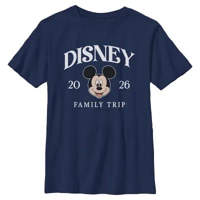 Boys 6-20 Disney's Mickey Mouse Family Trip Graphic Tee